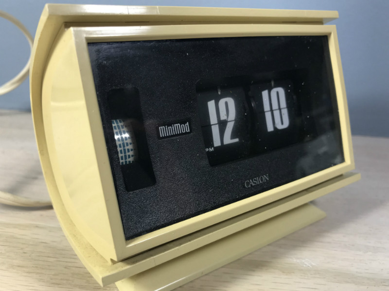 Vintage Copal Quartz Battery Operated Large 12 Hour Flip Clock ~ Model  QG-870- Perfect for Gifting!